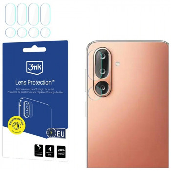 3MK Lens Protection fotoaparato objektyvo apsauga Samsung Galaxy M36 telefonui (4 vnt.)
