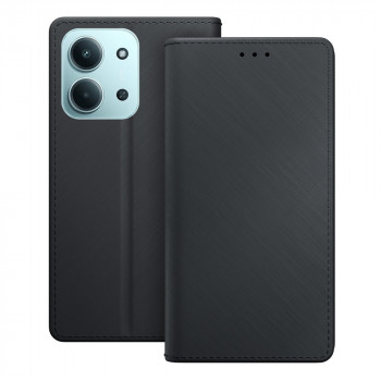 3MK Wallet Case dėklas skirtas Redmi 15C 4G / 5G (171 mm) / Poco C85 4G, juodas