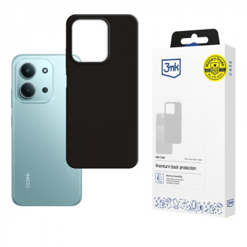 3MK Matt Case dėklas, skirtas Redmi 15C 4G / 5G (171 mm) / Poco C85 4G, juodas