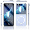 3MK Armor MagCase skirtas Samsung Galaxy Z Flip7, permatomas