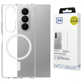 3MK Armor MagCase skaidrus armuotas dėklas su MagSafe skirtas Samsung Galaxy Z Fold7
