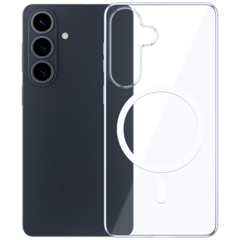3mk Clear MagCase apsauginis dėklas Samsung Galaxy S26+, permatomas