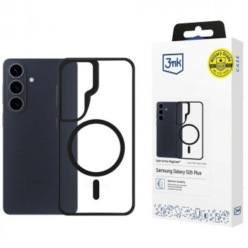 3mk Satin Armor MagCase apsauginis dėklas Samsung Galaxy S26+, juodas