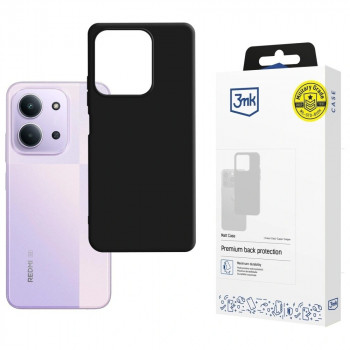 3mk Matt Case Redmi 15C 4G / 5G (173 mm) apsauginis dėklas, juodas