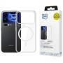 3MK Armor MagCase išmaniojo telefono dėklas Xiaomi 17 Pro Max, permatomas