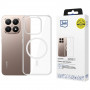 3MK Armor MagCase išmaniojo telefono dėklas Xiaomi 15T 5G, permatomas