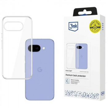3MK Armor Case skirtas Google Pixel 10A išmaniojo telefono dėklas, permatomas