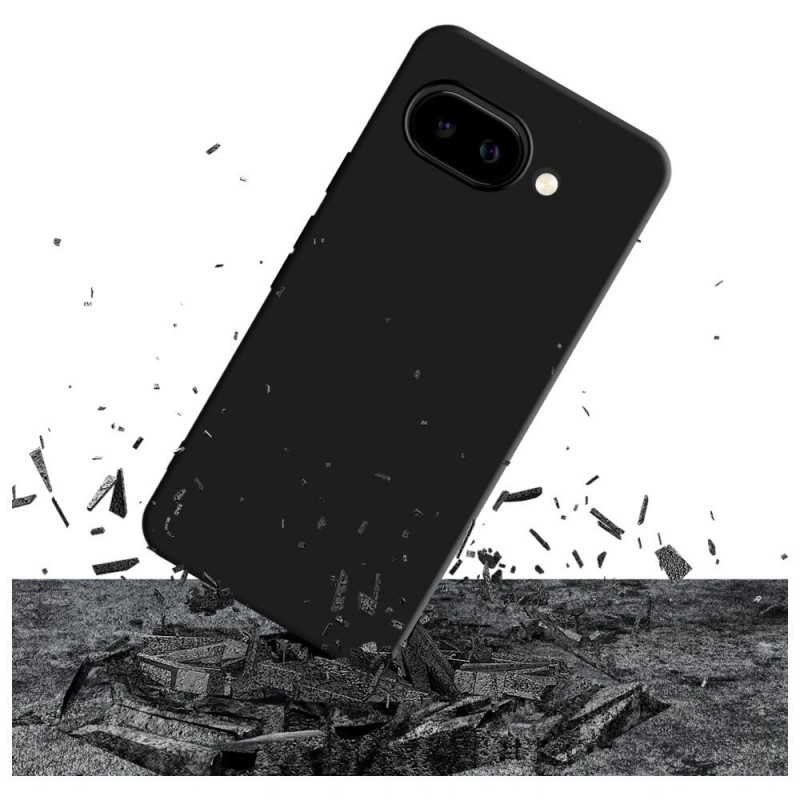 3MK Matt Case Pro išmaniojo telefono Google Pixel 10A dėklas, juodas
