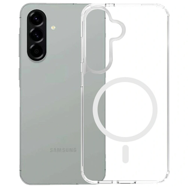 3MK Armor MagCase išmaniojo telefono dėklas Samsung Galaxy A57, permatomas