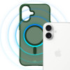 3MK Smoke MagCase skirtas Apple iPhone 16, žalias