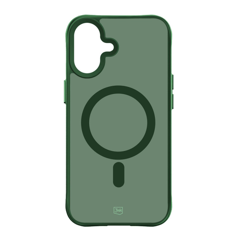 3MK Smoke MagCase skirtas Apple iPhone 16, žalias