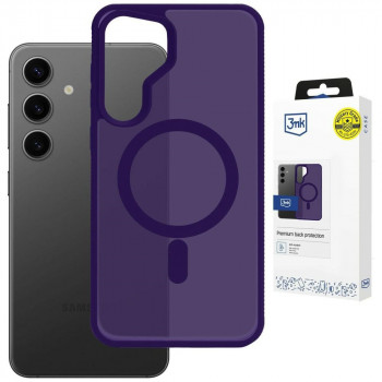 3MK Smoke MagCase skirtas Samsung Galaxy S25, purpurinė