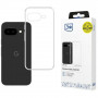 3MK Clear Case Google Pixel 10A išmaniojo telefono dėklas, permatomas