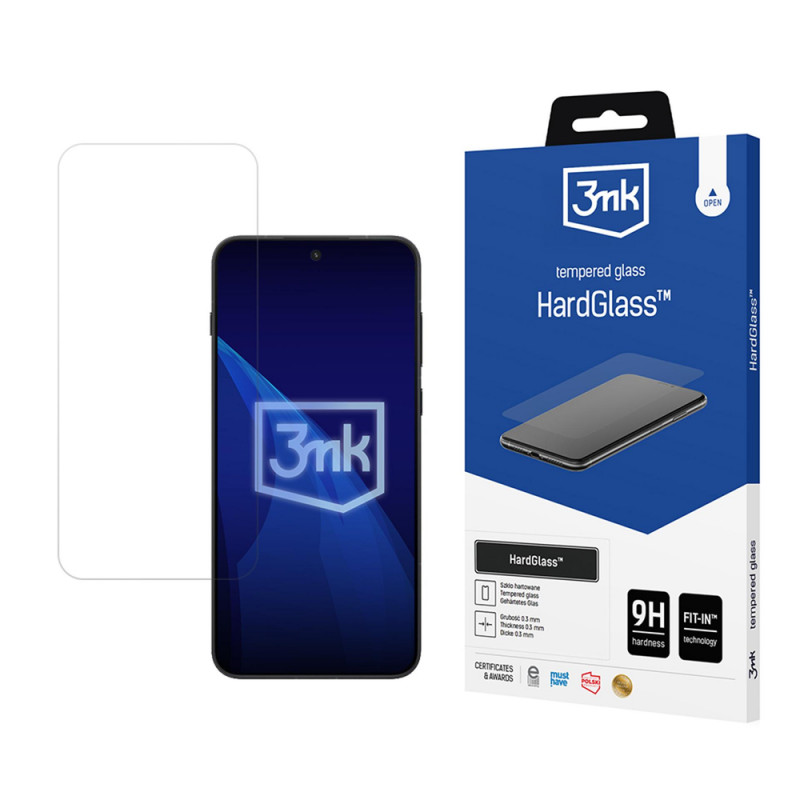 3MK HardGlass OnePlus 15R grūdintas stiklas ekrano apsaugai