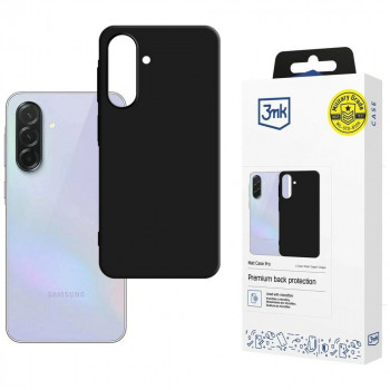3MK Matt Case Pro išmaniojo telefono dėklas Samsung Galaxy A37, juodas
