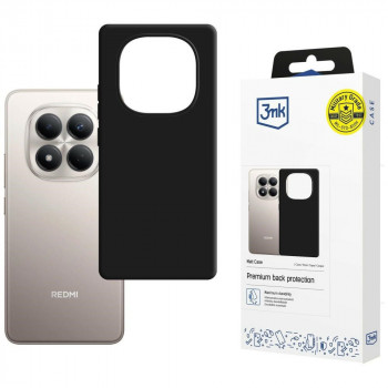 3MK Matt Case išmaniojo telefono dėklas Xiaomi Redmi Note 15 Pro 4G, juodas