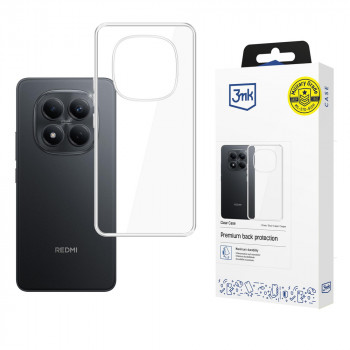 3MK Clear Case išmaniojo telefono dėklas Xiaomi Redmi Note 15 Pro 4G, permatomas