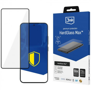 3MK HardGlass Max Xiaomi 15 grūdintas stiklas, juodas