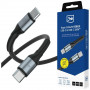 3MK Hyper Cable N-SERIES USB-C į USB-C kabelis, 3 m, 100 W, juodas