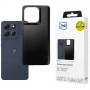3MK Matt Case skirtas Motorola Moto G86 Power, juodas