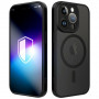3MK Misty MagCase dėklas, skirtas Apple iPhone 15 Pro, juodas