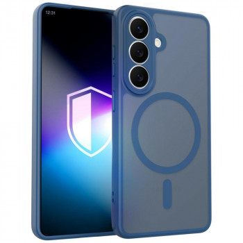 3MK Misty MagCase dėklas Samsung Galaxy S26+ telefonui, mėlynas