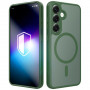 3MK Misty MagCase magnetinis dėklas Samsung Galaxy S25, žalias