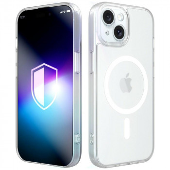 3MK Misty MagCase magnetinis dėklas Apple iPhone 14, baltas