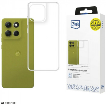 3MK Clear Case skirtas Motorola Moto G86 Power, permatomas