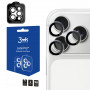 3MK Lens Protection Pro fotoaparato objektyvo apsauga, skirta Apple iPhone 18 Pro / 18 Pro Max, juoda