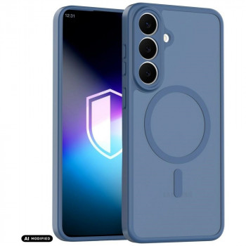 3MK Misty MagCase telefonų dėklas Samsung Galaxy S26 FE, mėlynas