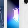 3MK Misty MagCase telefonų dėklas Samsung Galaxy S26 FE, baltas