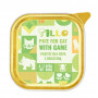 TILLO Pate Game šlapias pašaras katėms, 100 g