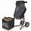 Wuber W94205 elektrinis peilių šakų smulkintuvas, 2500 W, 45 L
