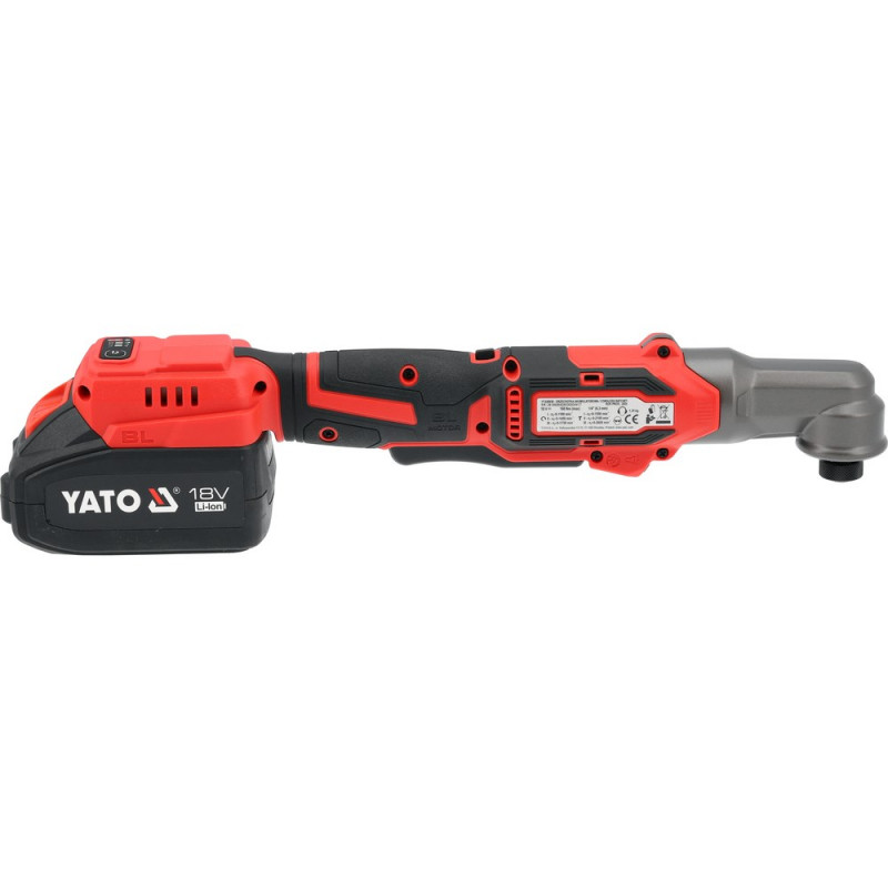 YATO akumuliatorinis su terkšle veržliaraktis YATO 18 V, 160 Nm YT-828030