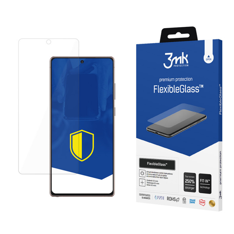 3MK FlexibleGlass hibridinio stiklo ekrano apsauga Samsung Galaxy Note 20