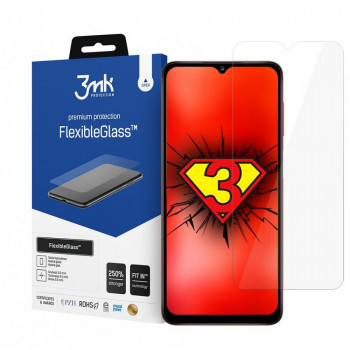 3MK FlexibleGlass hibridinio stiklo ekrano apsauga Samsung Galaxy A02s, 3MK1397