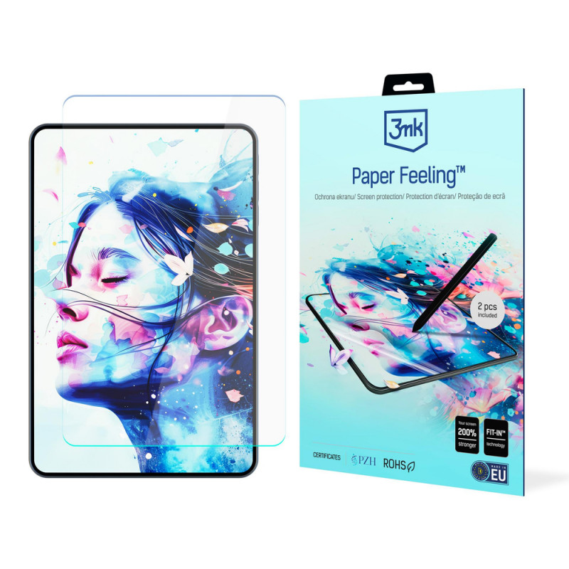 3MK PaperFeeling Microsoft Surface Pro 7 12.3 planšetinio kompiuterio ekrano apsauginė plėvelė (2 vnt.)