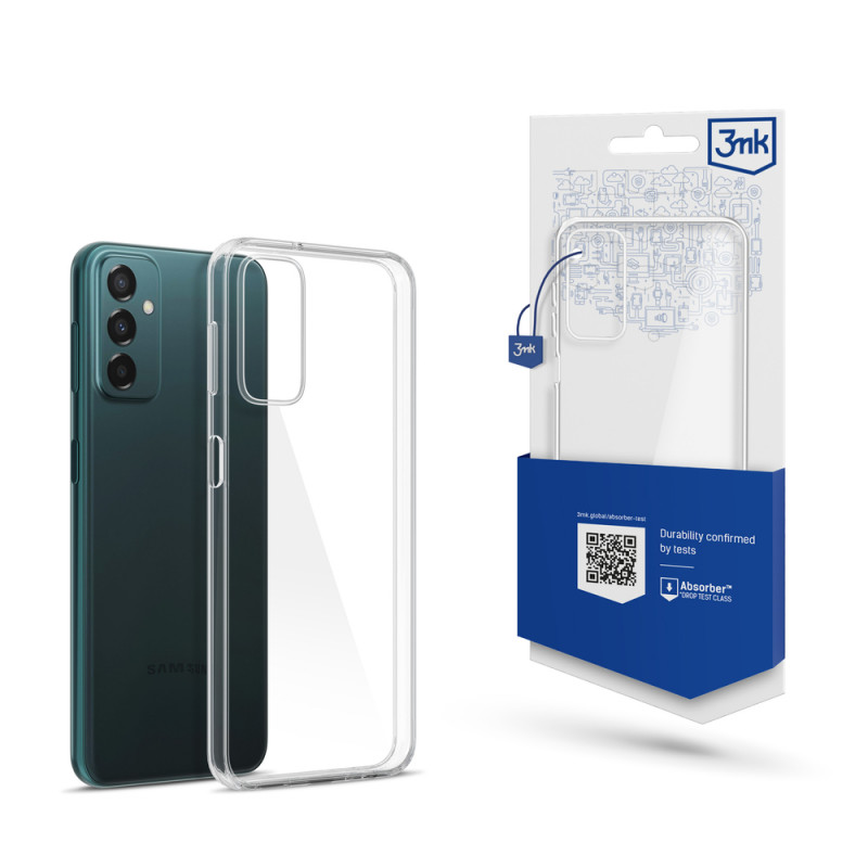 3MK Clear Case skirtas Samsung Galaxy M23 5G telefonui, permatomas