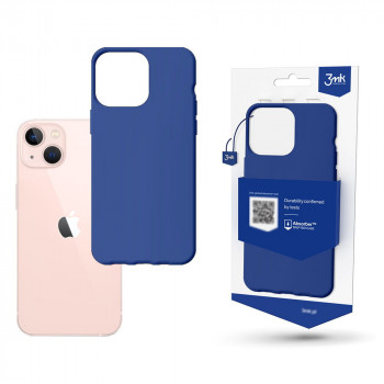 3MK Matt Case dėklas Apple iPhone 14 telefonui, mėlynas (blueberry)