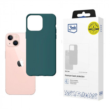 3MK Matt Case skirtas Apple iPhone 14 Plus / 15 Plus, tamsiai žalias