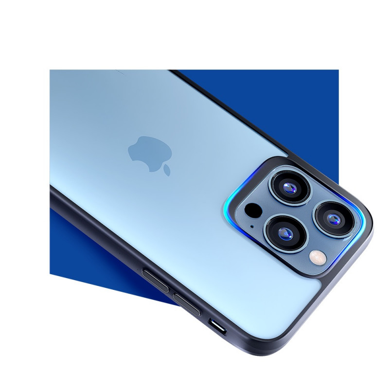 3MK Satin Armor Case+ dėklas, skirtas Apple iPhone 14 Pro Max, juodas