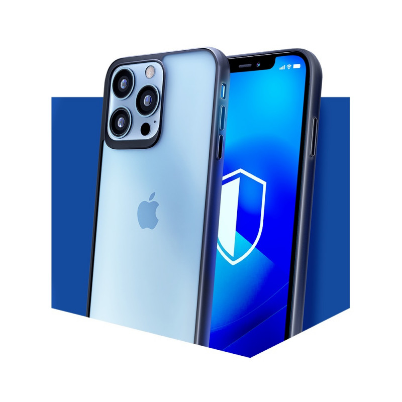 3MK Satin Armor Case+ dėklas, skirtas Apple iPhone 14 Pro Max, juodas
