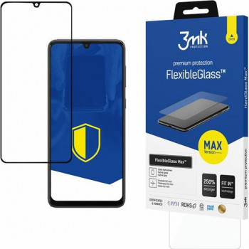 3MK FlexibleGlass Max apsauginis stiklas Samsung Galaxy A33 5G, juodas
