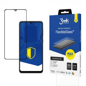 3MK FlexibleGlass Max apsauginis stiklas Samsung Galaxy A33 5G, juodas