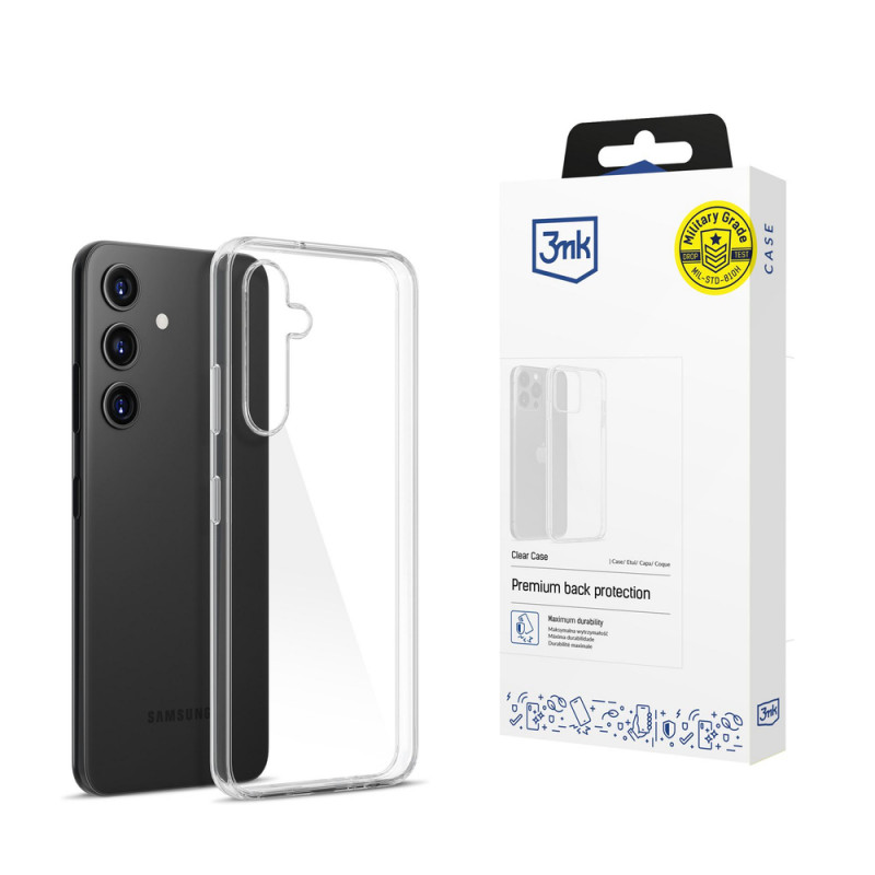 3MK Clear Case 3MK15856 skirtas Samsung Galaxy S24, permatomas