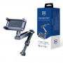 3MK Single Headrest Holder automobilinis laikiklis telefonams ir planšetėms 4,7"-12,9", juodas