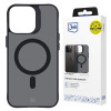 3MK Smoke MagCase su MagSafe, skirta Apple iPhone 15 Pro Max, pusiau permatomas (156061-0)