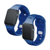 3mk silikoninis laikrodžio dirželis Apple Watch 38/40/41 mm, mėlynas