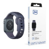 3mk silikoninis laikrodžio dirželis Apple Watch 42/44/45/49 mm, pilkas
